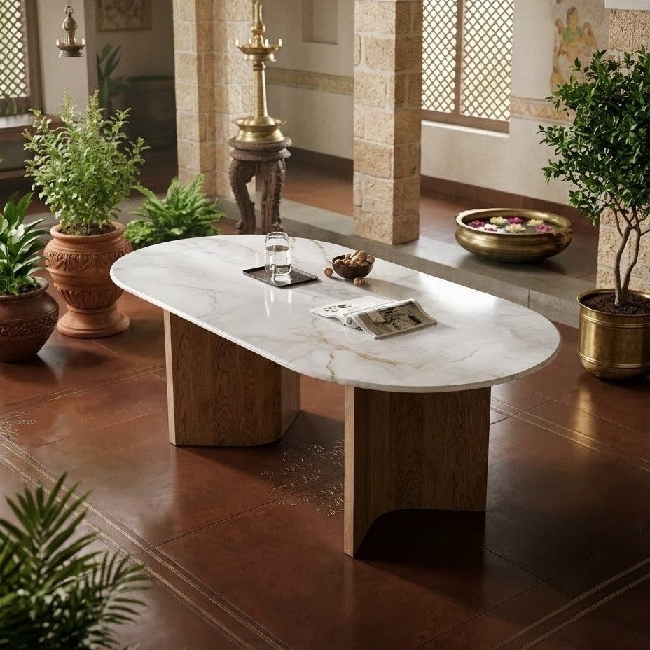 V Type Dining Table