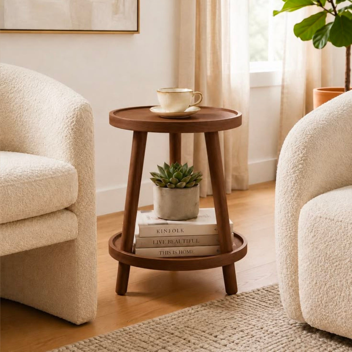Traditional Double Side table