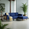 Cane Lounger Sofa