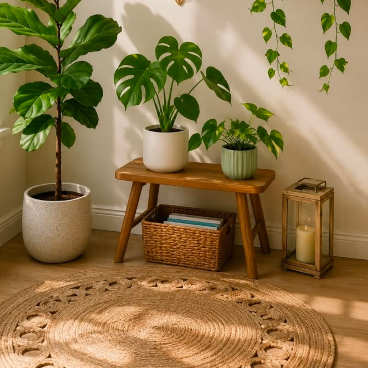 Rectangular Plant Stand