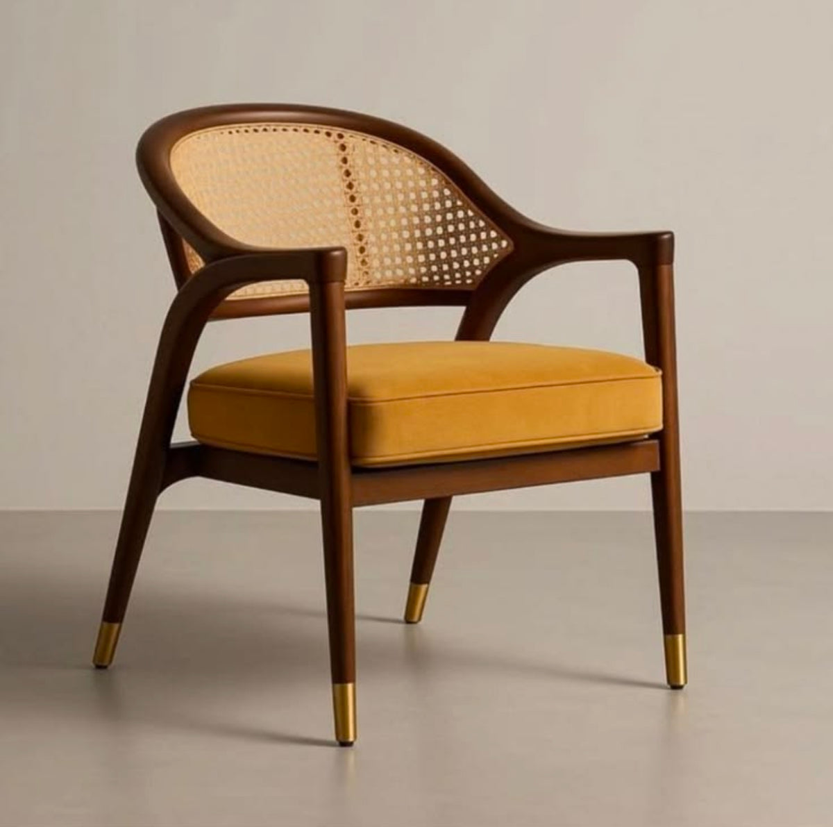 Cane back Dining Chair