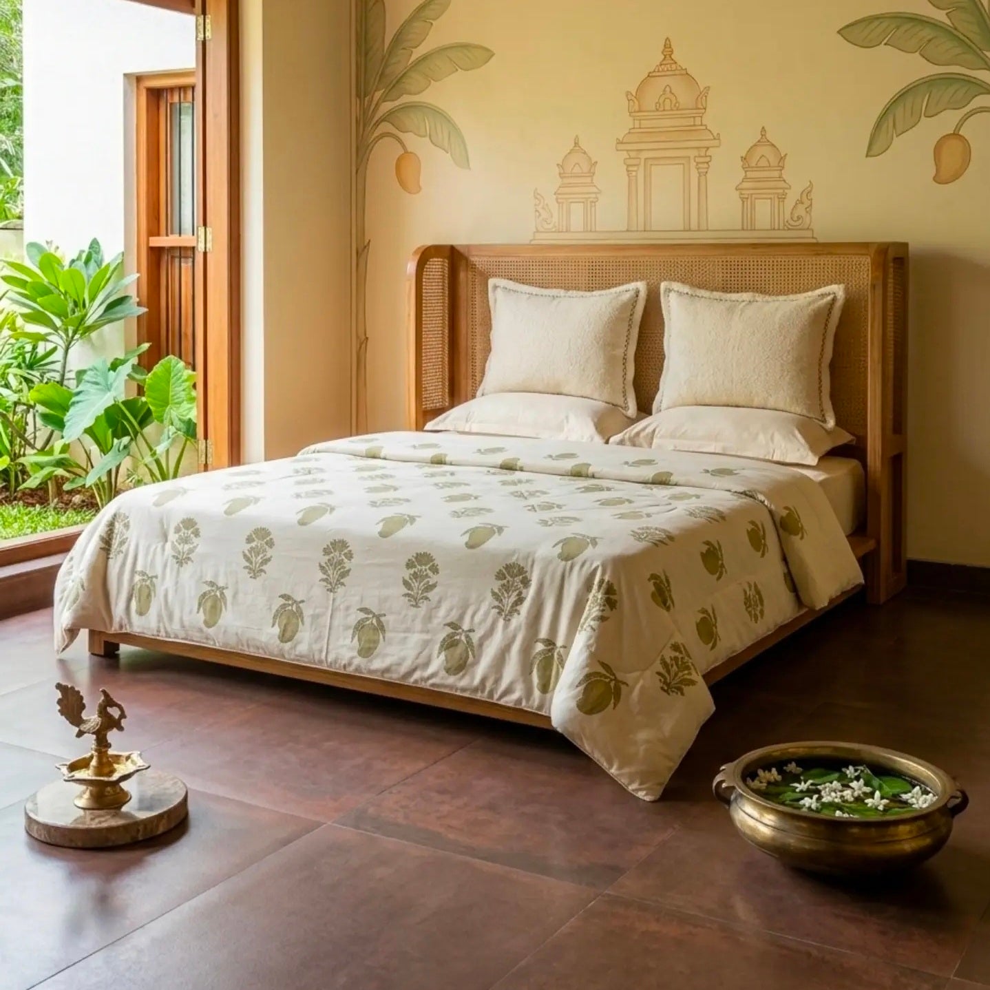 Cane bed