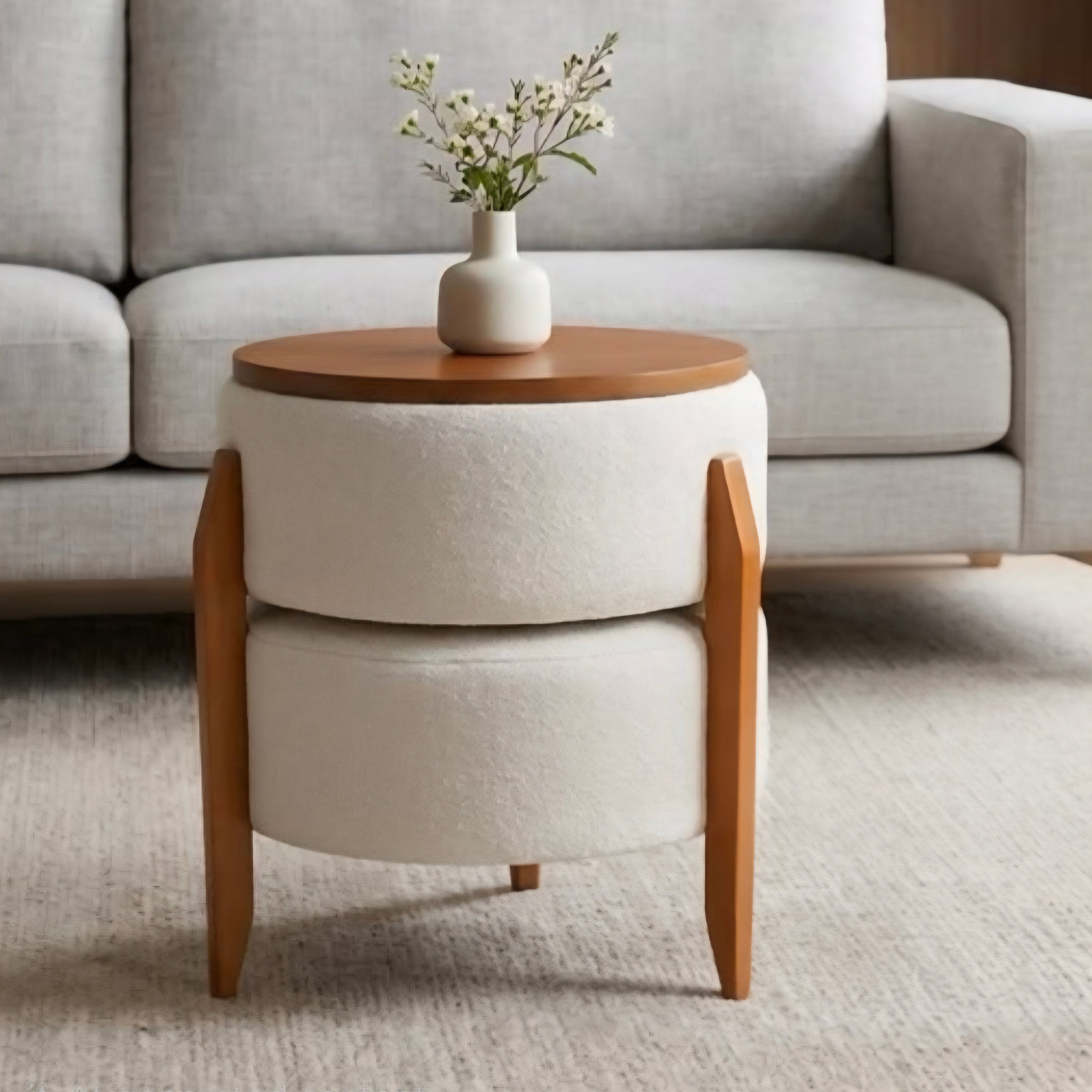 Invertible Double Ottoman