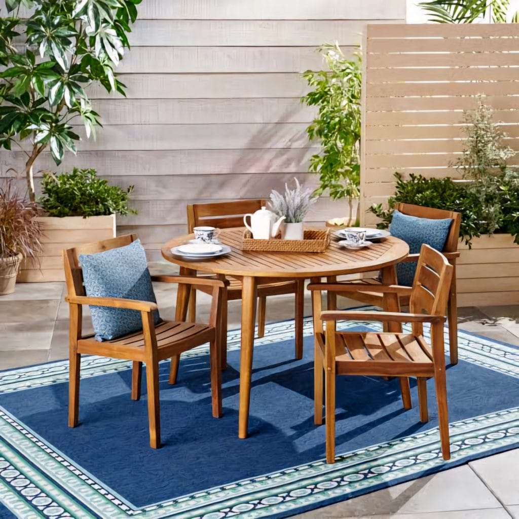wooden dining table in trivandrum - Teakout