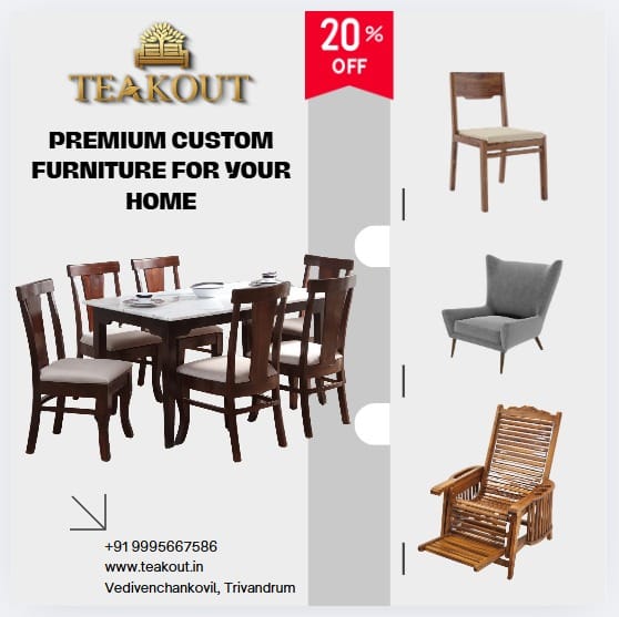 Teakout - Premium furniture shops in trivandrum